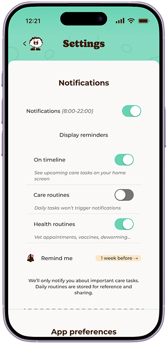 Truffle app screen 13