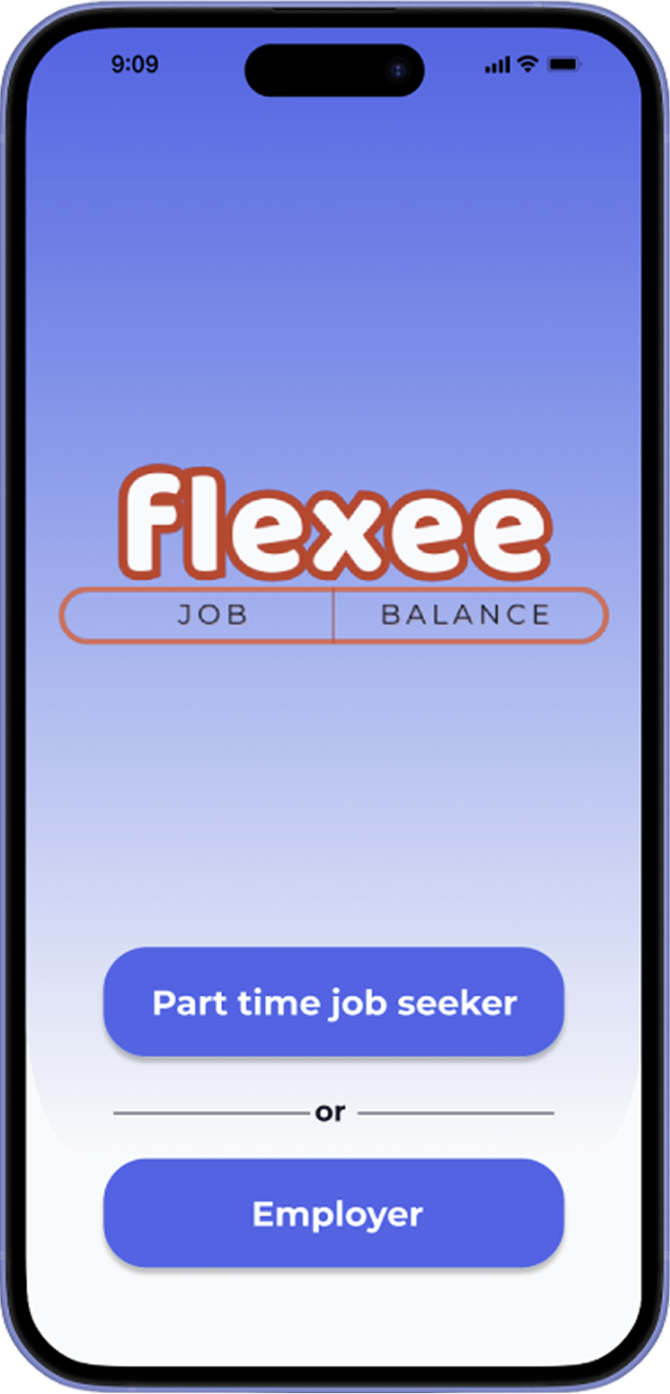 Flexee screen 1