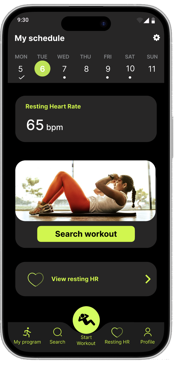 Move It mobile app mockup