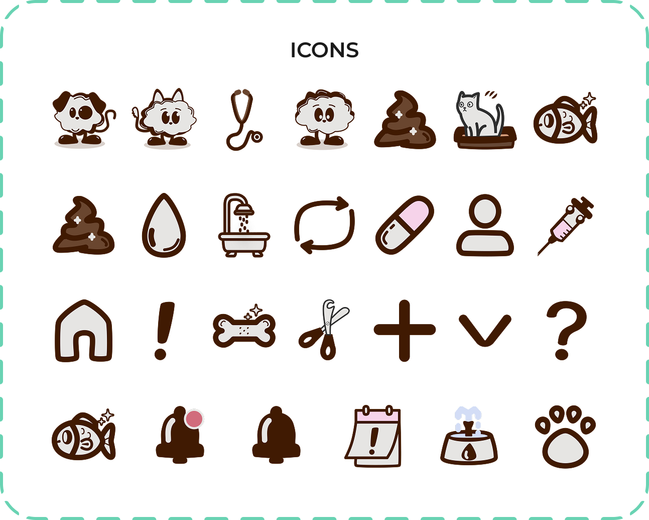 Truffle personalized icon system