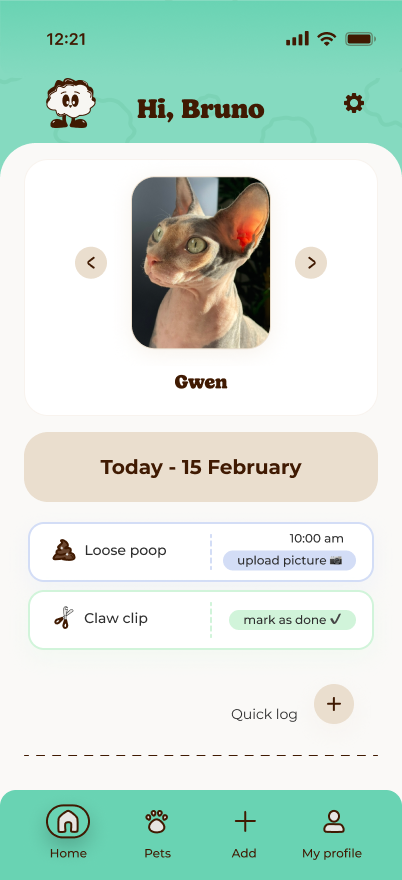 Truffle home screen in light mode