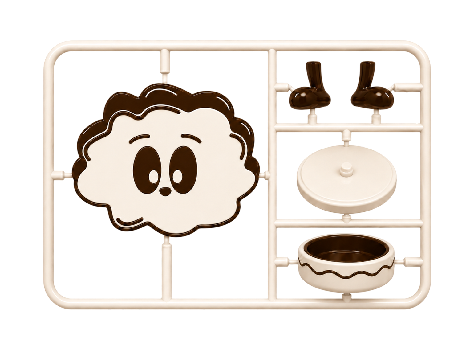 Truffi model kit sprue