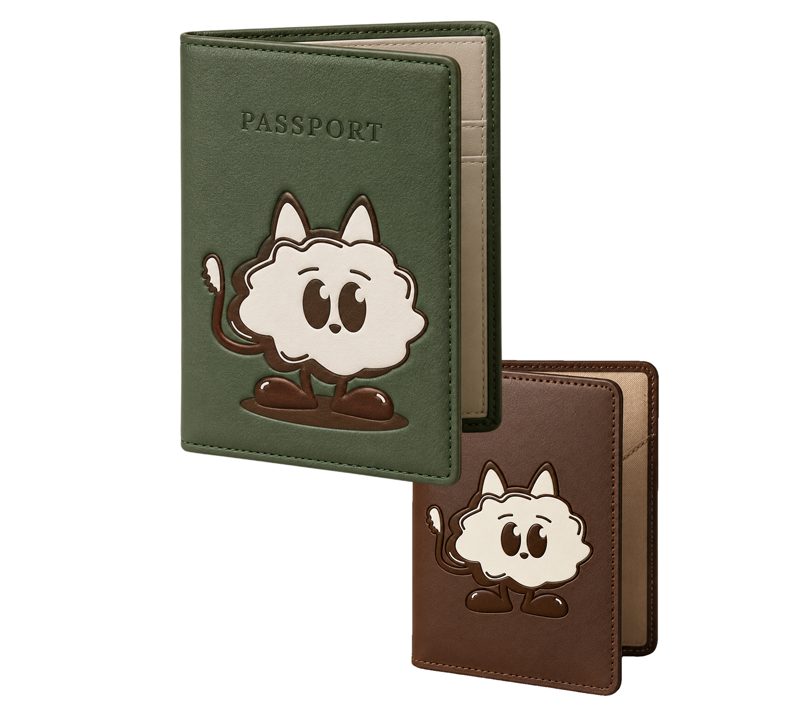 Passport holder cat